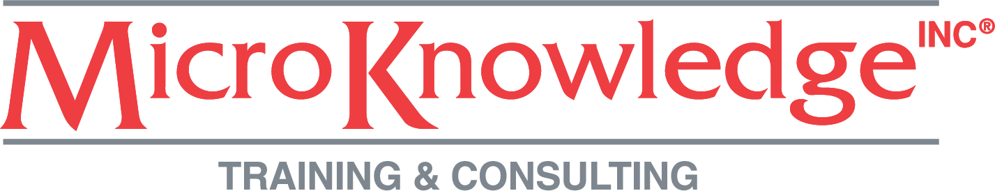 MicroKnowledge Inc. Training & Consulting